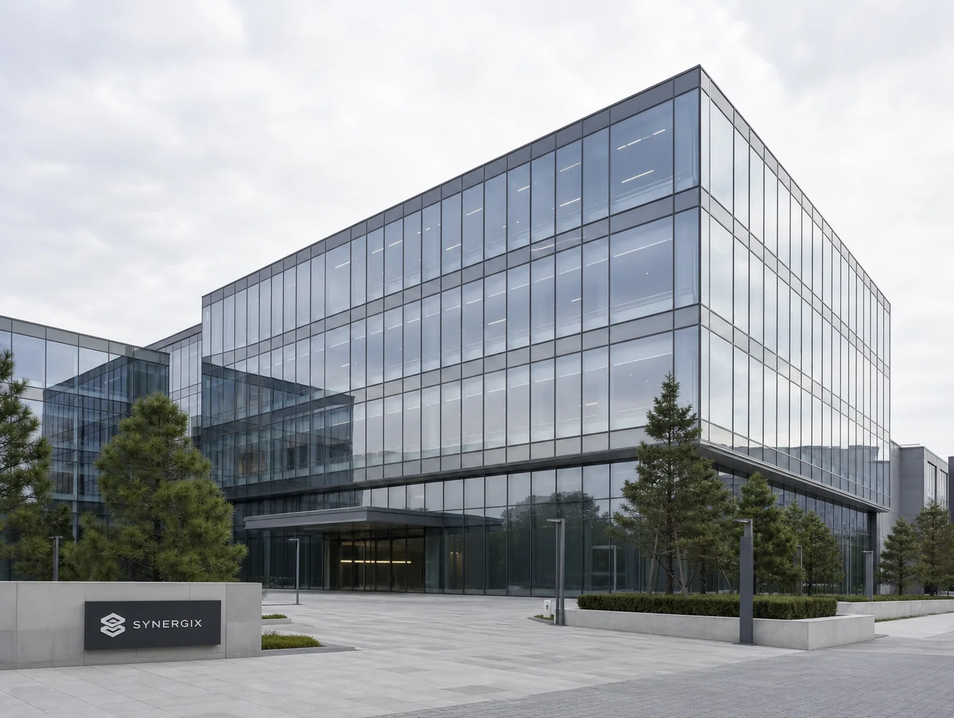 Novaryx Global corporate headquarters and modern architectural facade
